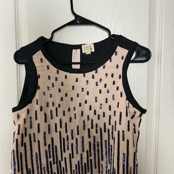 Anthropologie Embellished Top XSP - Picture 1 of 9